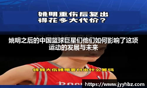 姚明之后的中国篮球巨星们他们如何影响了这项运动的发展与未来